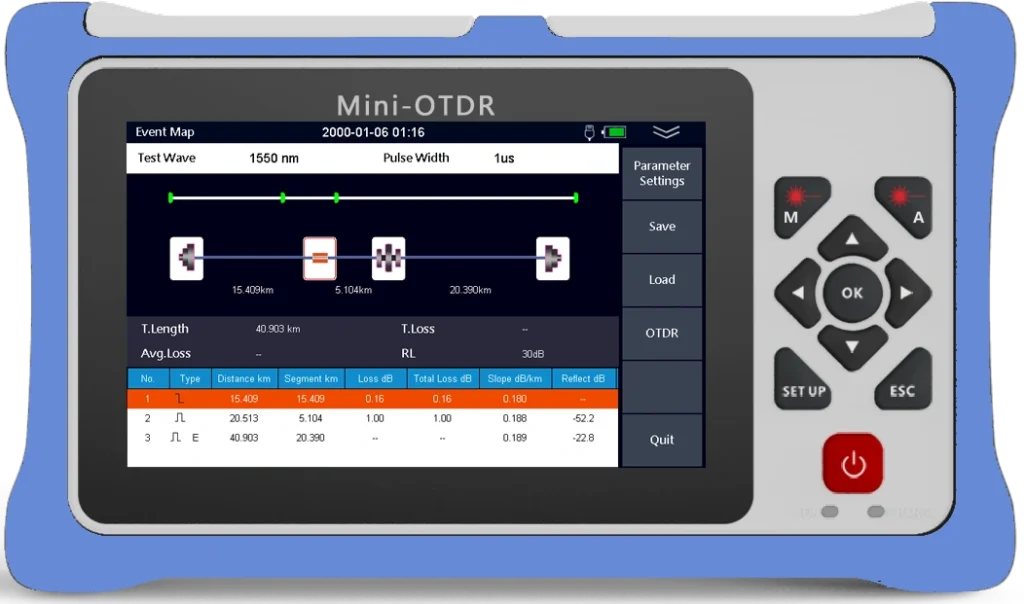 980RTC MINI OTDR MANUAL