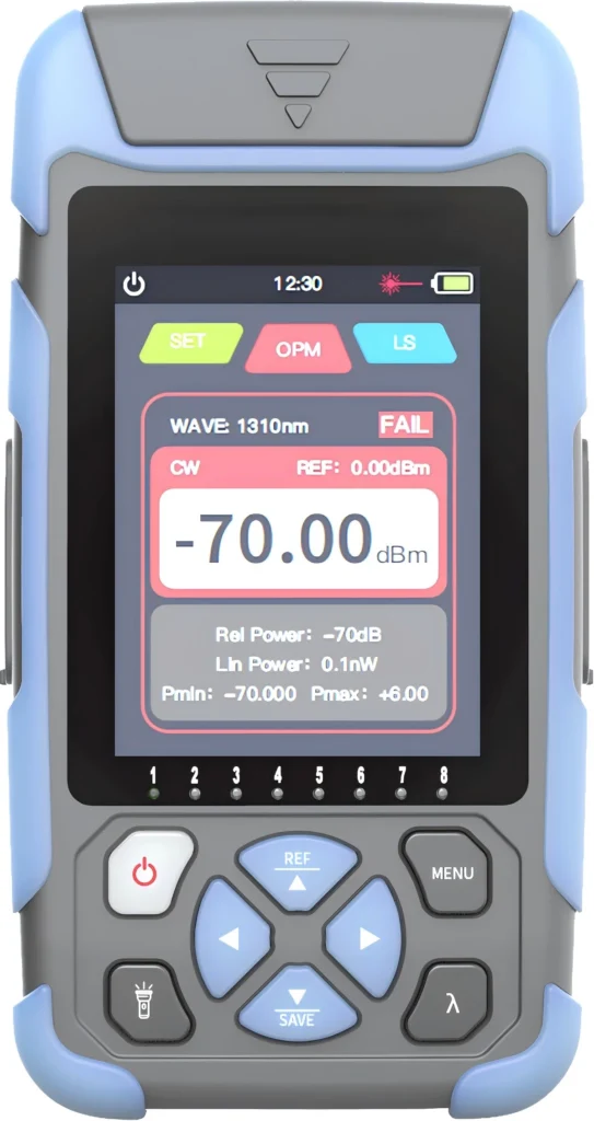 80H Fiber Optic Multimeter Optical Power Light Source
