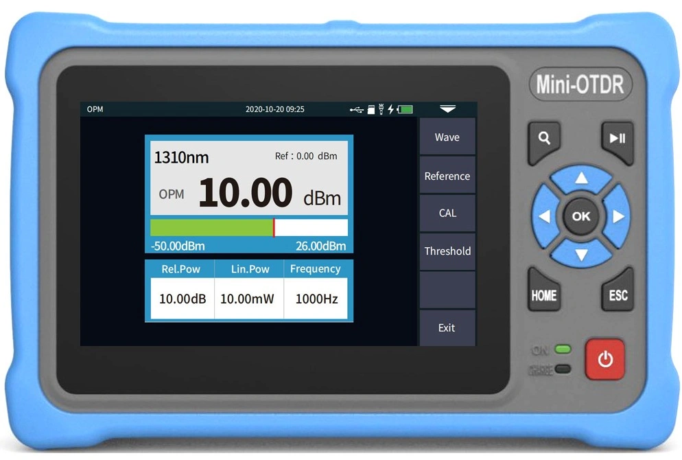 980MAS mini OTDR fiber optic power meter