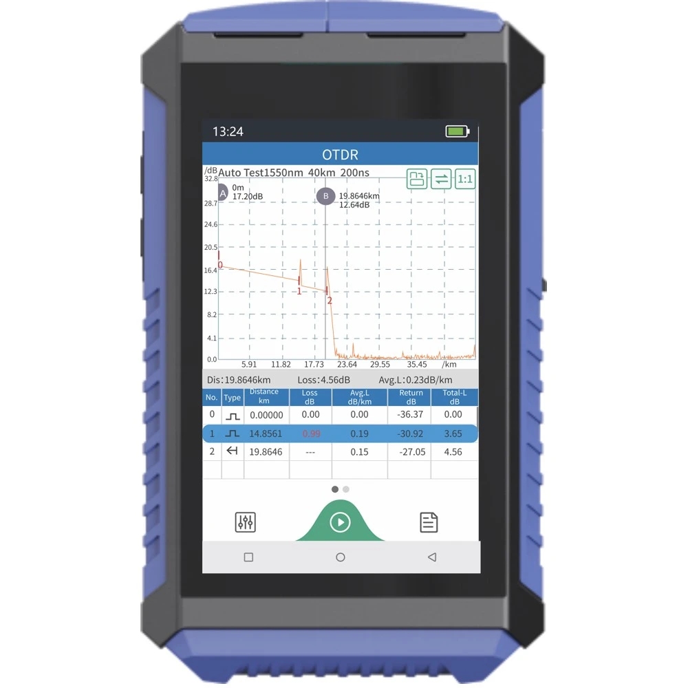 980TEK OTDR fiber optic cable test equipment
