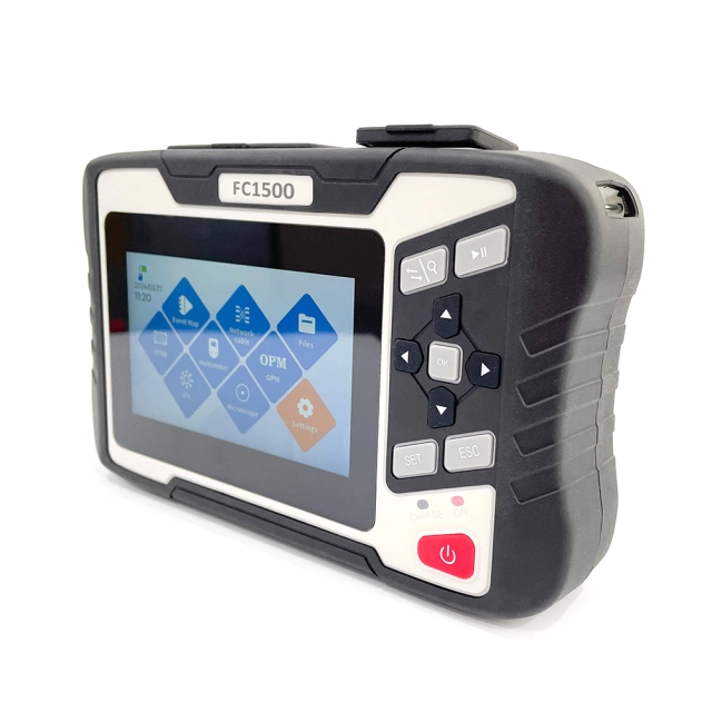 FC1500 fiber copper OTDR optical power meter