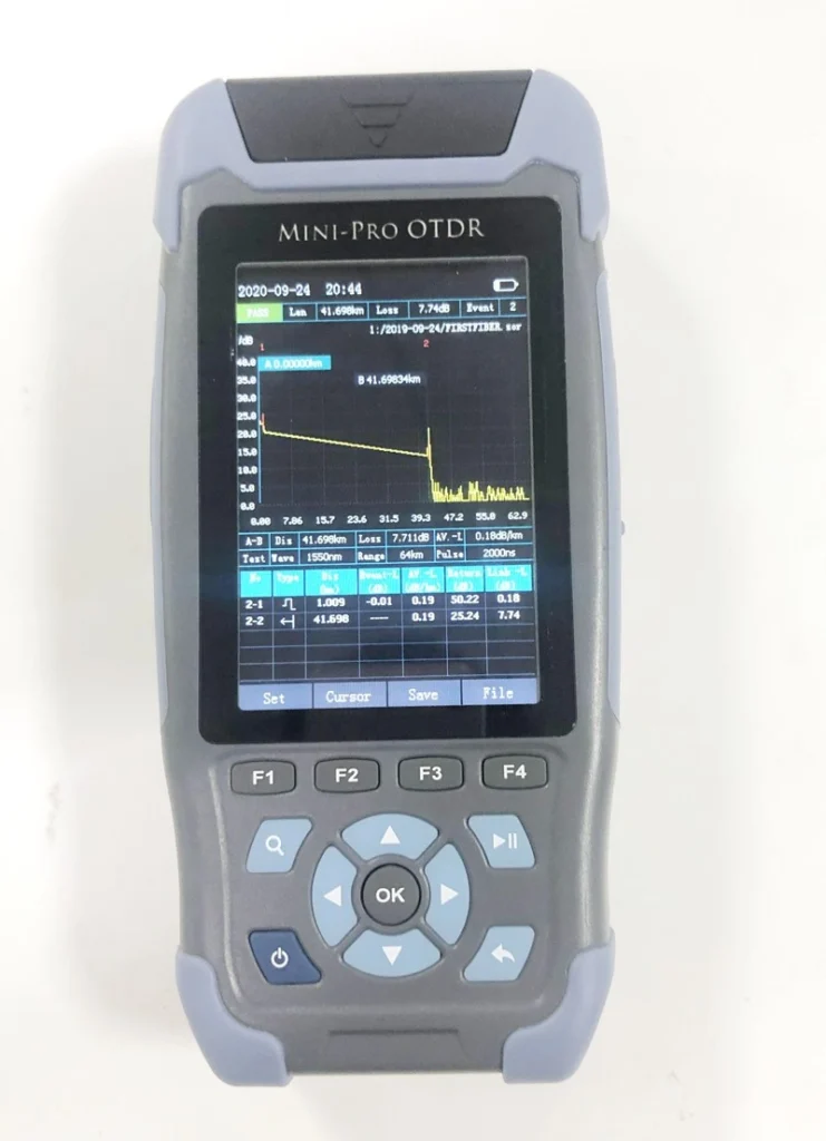 FF-980REV mini pro OTDR fiber optic tester