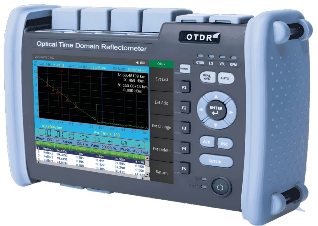 FF-990PRO OTDR fiber optic reflectometer testing