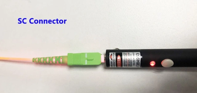 FF-VFL-A10 fiber optic visual fault locator SC connector