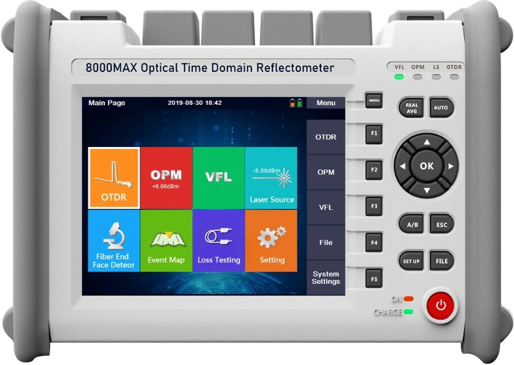 FirstFiber 8000MAX OTDR fiber optic tester