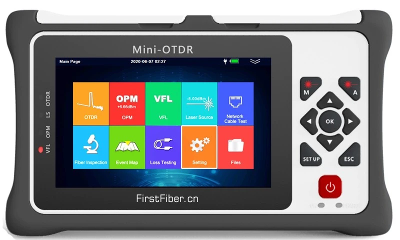 FirstFiber 980EXT Pro mini OTDR fiber tester