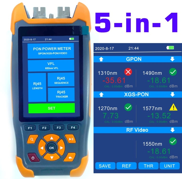 PON power meter VFL RJ45 cable tester