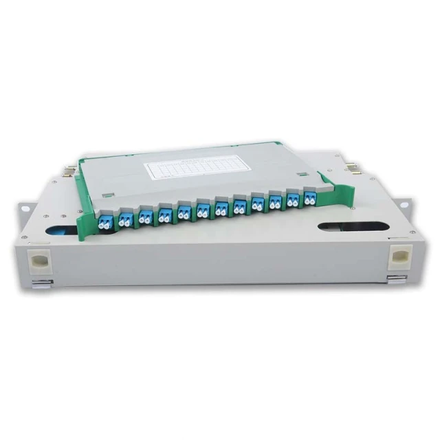 12 Duplex LC ODF FDU fiber optic terminal