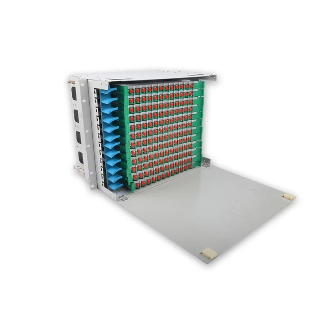 Rack mount 144 FC ODF fiber distribution unit