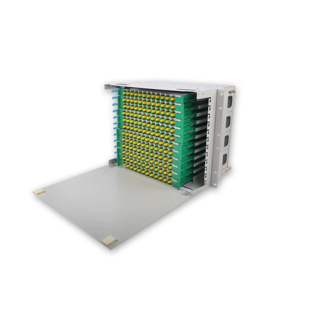 144 ST fiber optic distribution frame unit