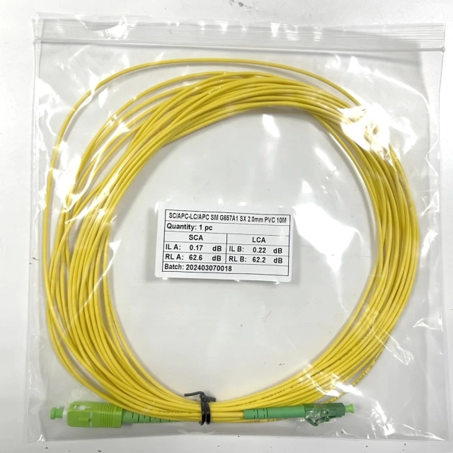 Optical Fiber Patch Cord Fibre Cable 