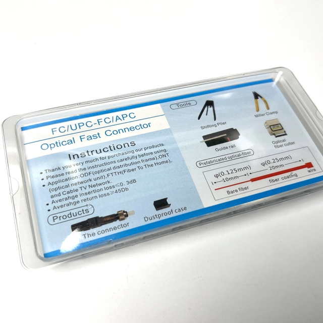 Ftth Optical Fiber Connector 