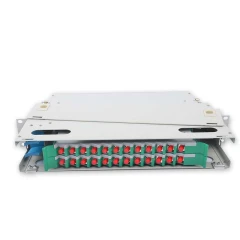 24 FC fiber optic ODF FDU splice tray