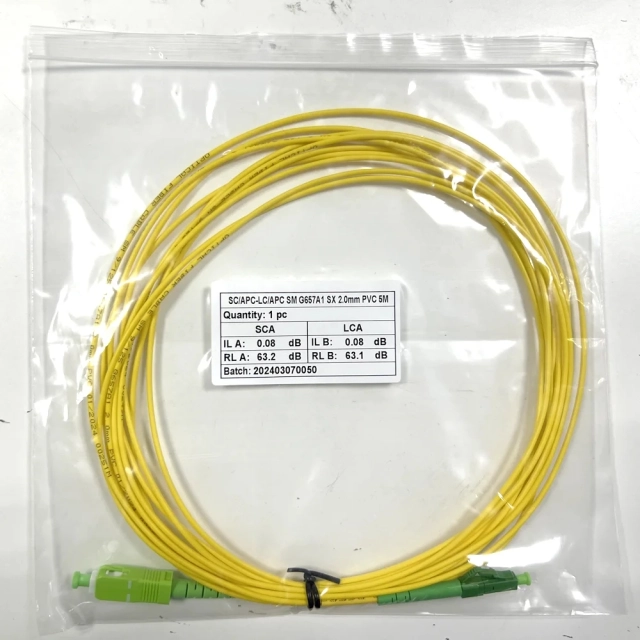 Optical Fiber Patch Cord Fibre Cable 