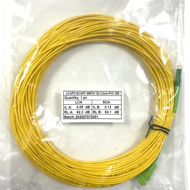 Optical Fiber Patch Cord Fibre Cable 