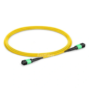 Single Mode MPO UPC Patch Cord Cable 12 Cores