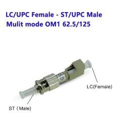 LC Female – ST male Fiber Connector 