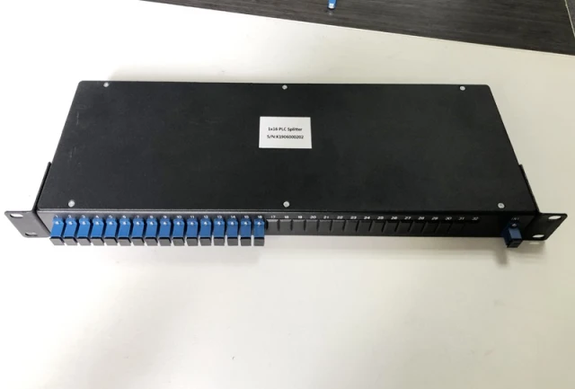 Rack Mounted PLC Splitter