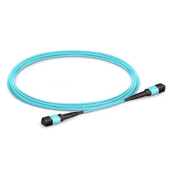 Multimode OM3 MPO Patch Cord Cable 12 Cores
