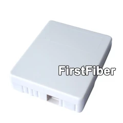 FF-FOS2E Fiber Optic Socket Faceplate 2 cores