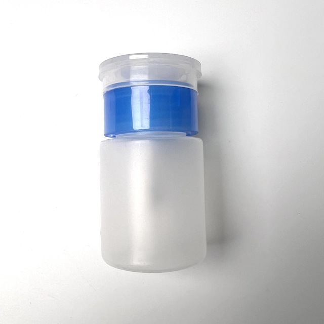 60mL alcohol automatic dispensing plastic bottle