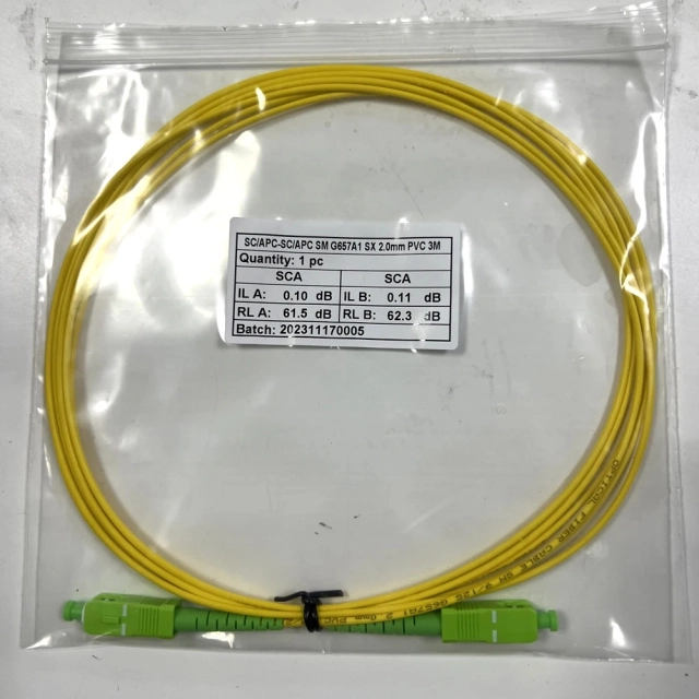 Fiber Patch Cord Optical Cable Fibre Jumper