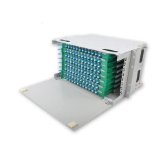 96 Duplex LC fiber optic distribution frame unit
