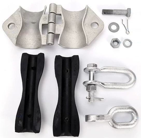Preformed suspension armor grip for ADSS cable