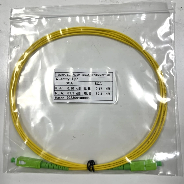 Fiber Patch Cord Optical Cable Fibre Jumper