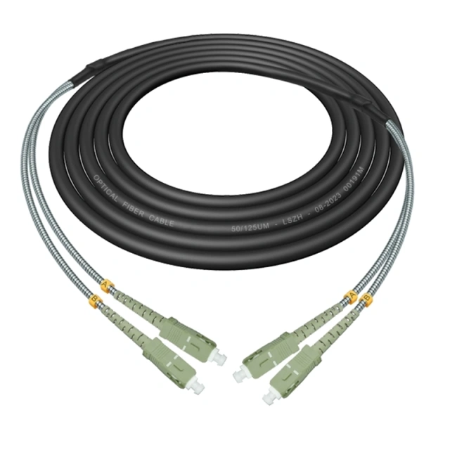 CPRI waterproof OM3 LC-LC fiber patch cord