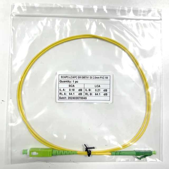 Optical Fiber Patch Cord Fibre Cable 