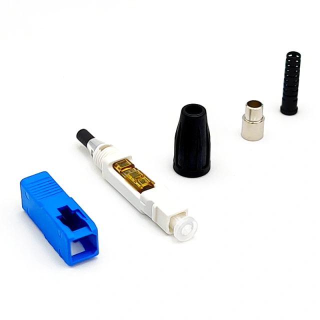 Conector de fibra óptica de montaje en campo ESC920H SC/UPC