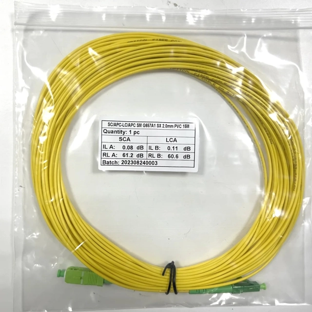 Optical Fiber Patch Cord Fibre Cable 