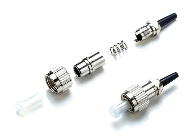Conector de fibra óptica epoxi FC/UPC con funda de 0,9 mm
