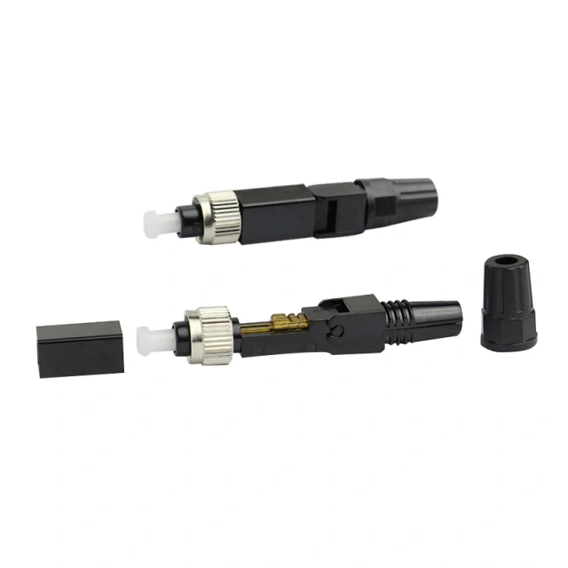 FC UPC fiber optic fast field assembly connector