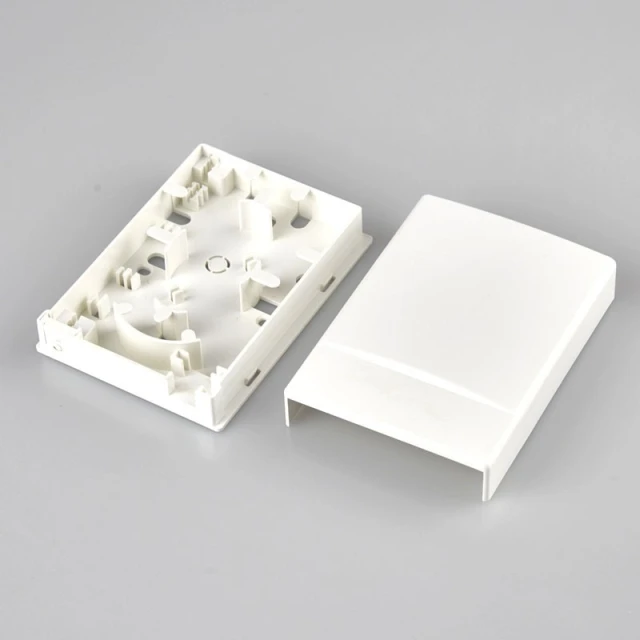 Placa frontal para tomada de fibra ótica FF-FOS1D, 1 núcleo