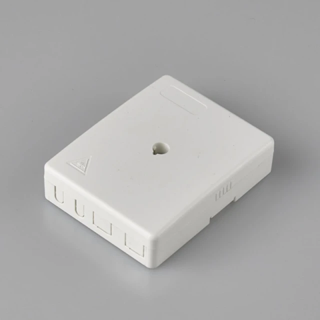 Placa frontal para toma de fibra óptica FF-FOS2J, de 2 hilos, para montaje en pared