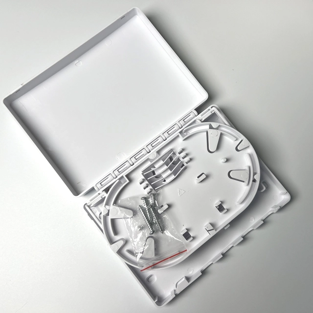 FF-FOS4A : prise fibre optique FTTH à 4 cœurs, à fixation murale