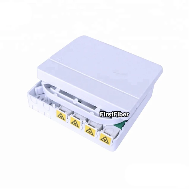 FF-FOS4B: placa frontal para toma de fibra óptica de 4 núcleos