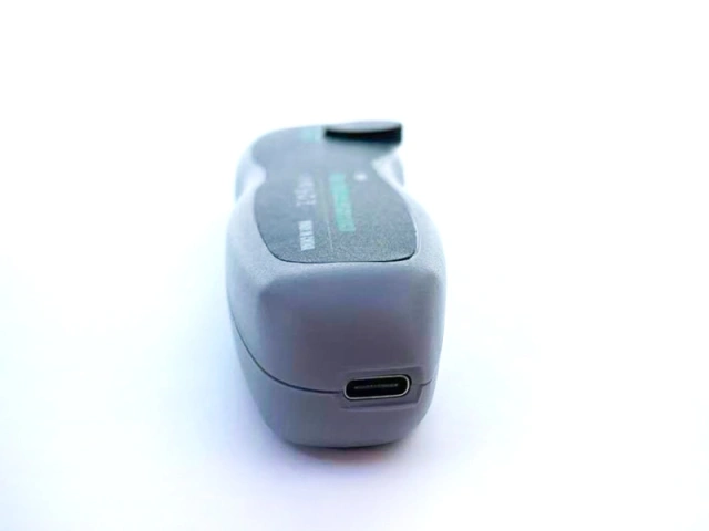 Microscópio com sonda de inspeção de fibras com porta USB-C