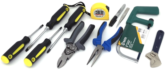 Fiber optic tools kit general hand tools