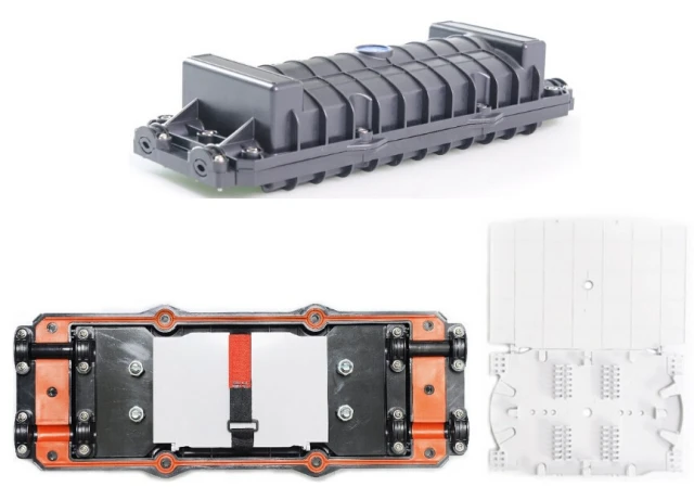 FOSCIS4 inline fiber optic splice closure