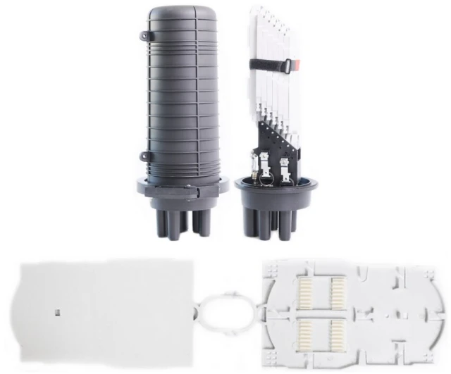 FOSCYN5 dome heat shrinkable fiber optic splice closure
