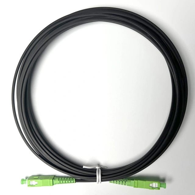 G657A SC APC single mode fiber drop cable