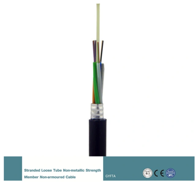 GYFTA stranded loose tube non-metallic fiber optic cable
