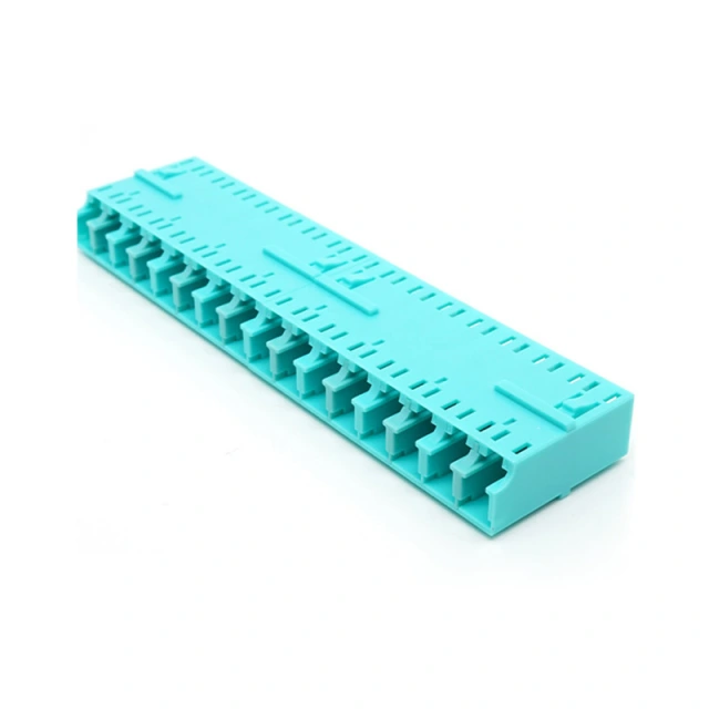 Painel adaptador de fibra ótica LC, 8 núcleos, SM e MM