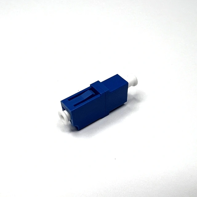 LC APC bulkhead fiber optic adapter connector