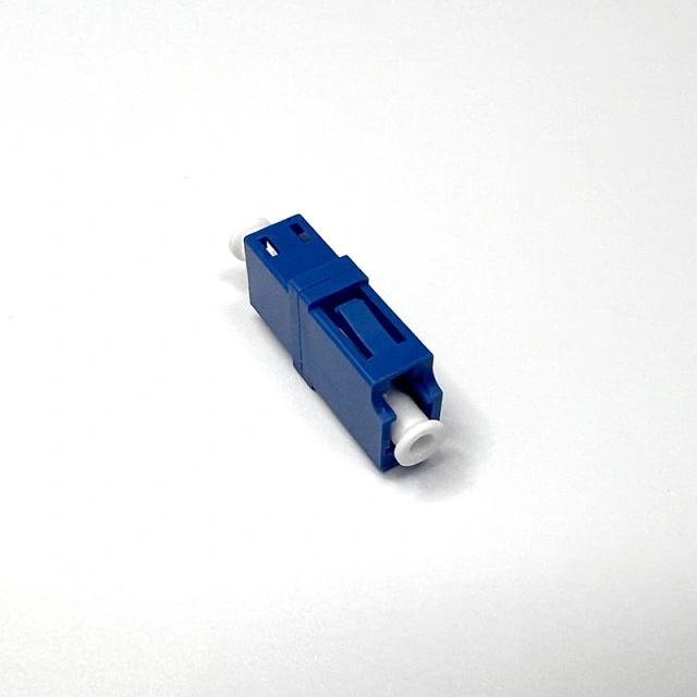 Simplex LC/APC fiber optic bulkhead adapter