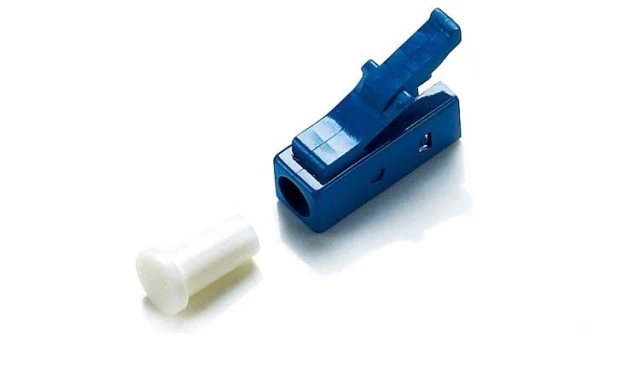 LC/UPC fiber optic epoxy connector 0.9mm boot