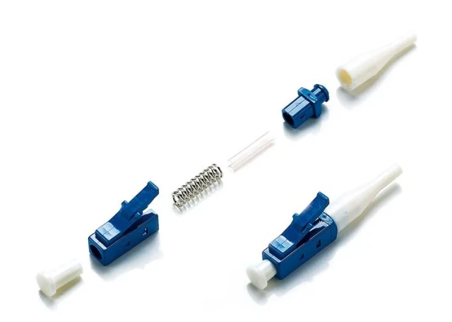 LC/UPC epoxy connector 0.9mm boot